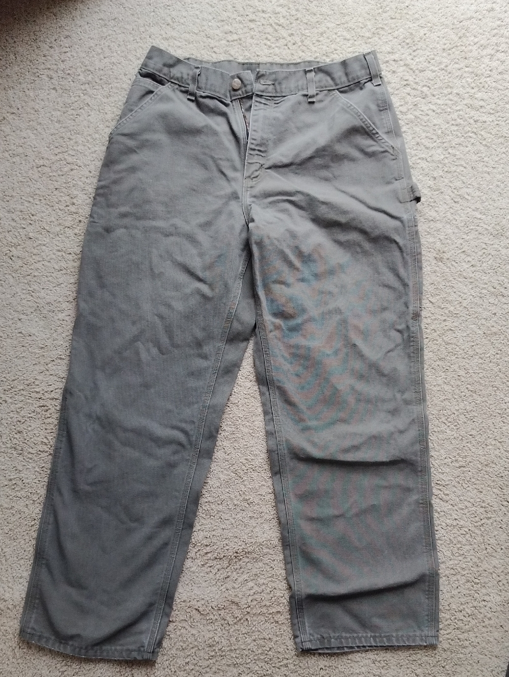 Carhartt Gray Cargo Work Pants